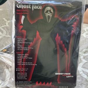 Ghost Face Child Costume - Black